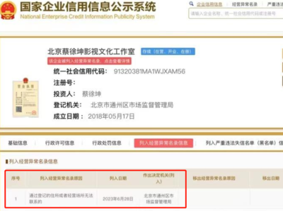 迷雾中的文化经纪人 工作室经营异常背后的行业警示